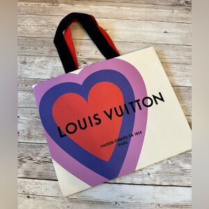 Louis Vuitton | 🩷❤️ Empty Shopping Bag 10”x8”